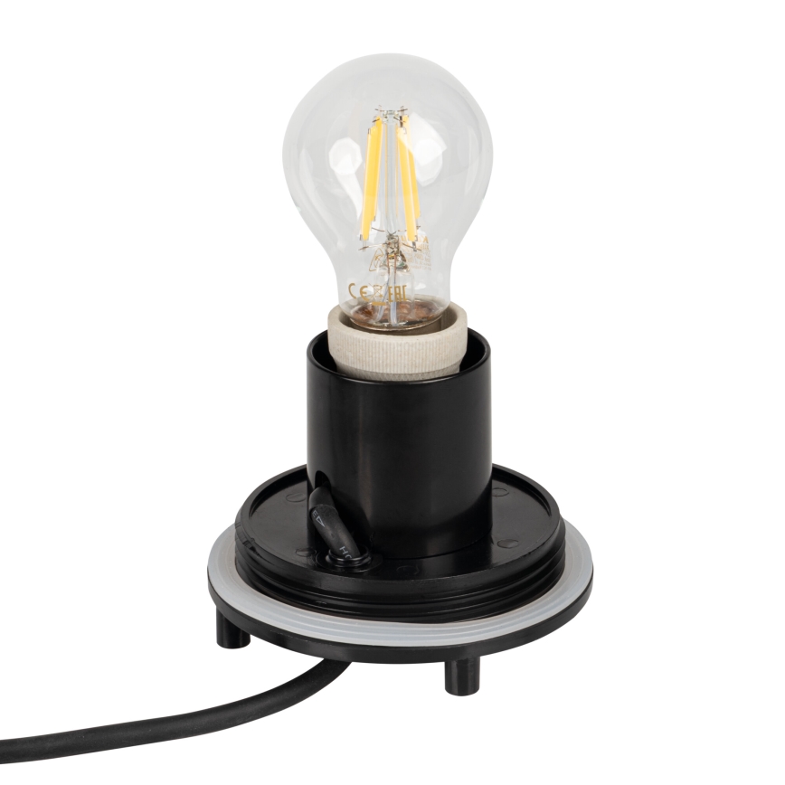 Spoljašnja lampa STONO 1xE27/15W/230V prečnik 20 cm IP65 bež
