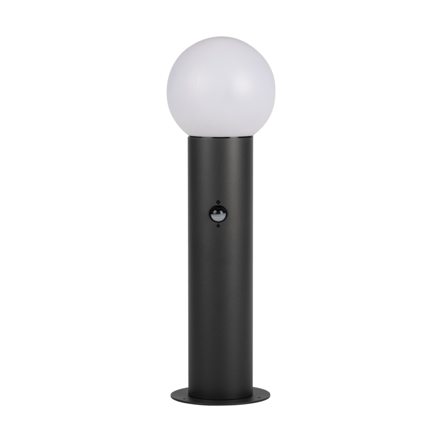 Spoljašnja svetiljka sa senzorom pokreta i sumraka STONO 1xE27/15W/230V 50 cm IP65 antracit