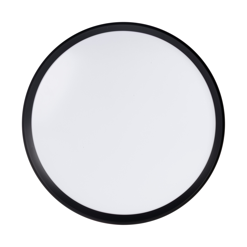 LED prigušiva plafonska svetiljka LIXAN LED/65W/230V 3000-6500K prečnik 48,6 cm bela/crna + daljinski upravljač
