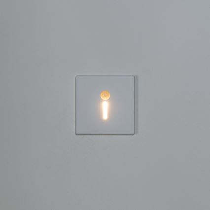 LED svetlo za stepenište sa senzorom pokreta i sumraka MAGNIK LED/1,7W/230V 2700/3300/3900/4600/5700K belo četvrtasto