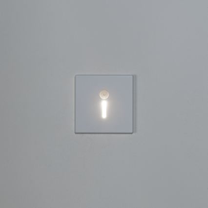 LED svetlo za stepenište sa senzorom pokreta i sumraka MAGNIK LED/1,7W/230V 2700/3300/3900/4600/5700K belo četvrtasto