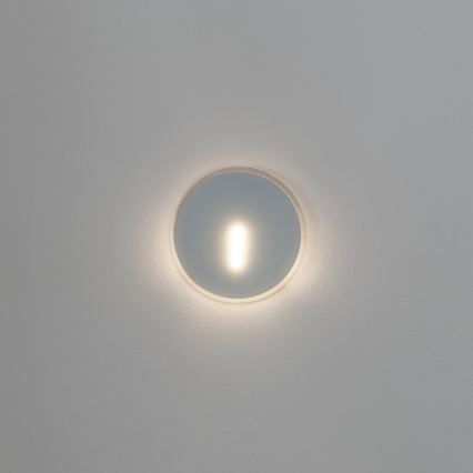 LED svetiljka za stepenište MAGNIK LED/1,7W/230V 2700/3300/3900/4600/5700K bela okrugla