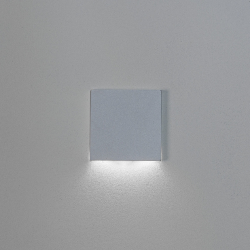 LED svetlo za stepenište MAGNIK LED/1,7W/230V 2700/3300/3900/4600/5700K, belo, kvadratno