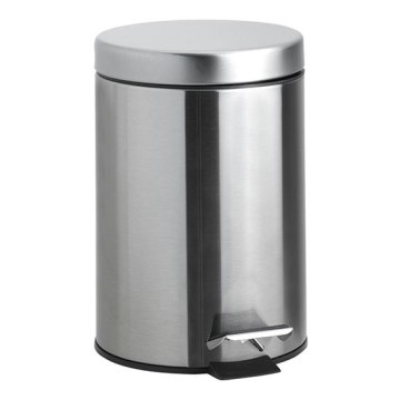 Kanta za otpatke 20x28 cm nerđajući čelik/srebrna