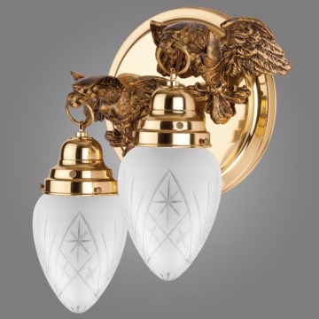 Kemar OK60/2 - Zidno svetlo OURO EAGLE 2xE27/60W/230V