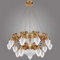 Kemar OW150 - Luster OURO EAGLE 15xE27/60W/230V + 6xE27/100W/230V