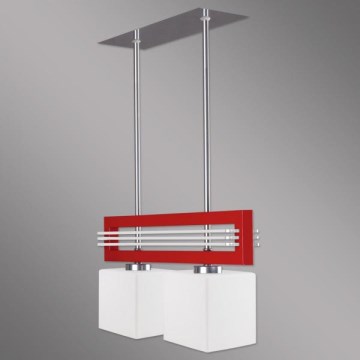 Kemar SG/2/R/K - Viseća svetiljka SANGA 2xE14/60W/230V