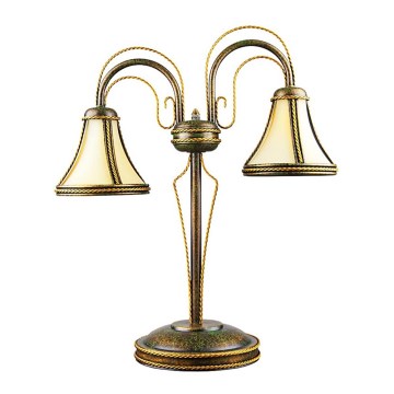 Kemar T/B/2 - Stona lampa TANAJA 2xE14/60W/230V zelena