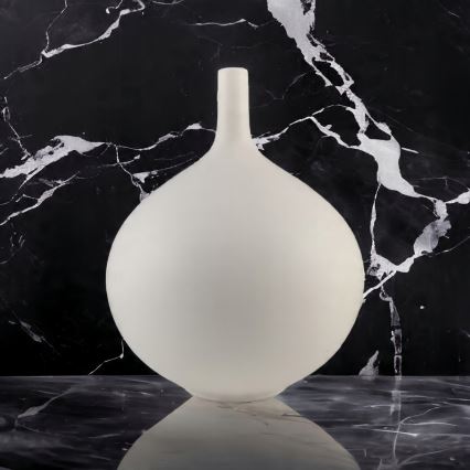 Keramička vaza 24 cm, bela