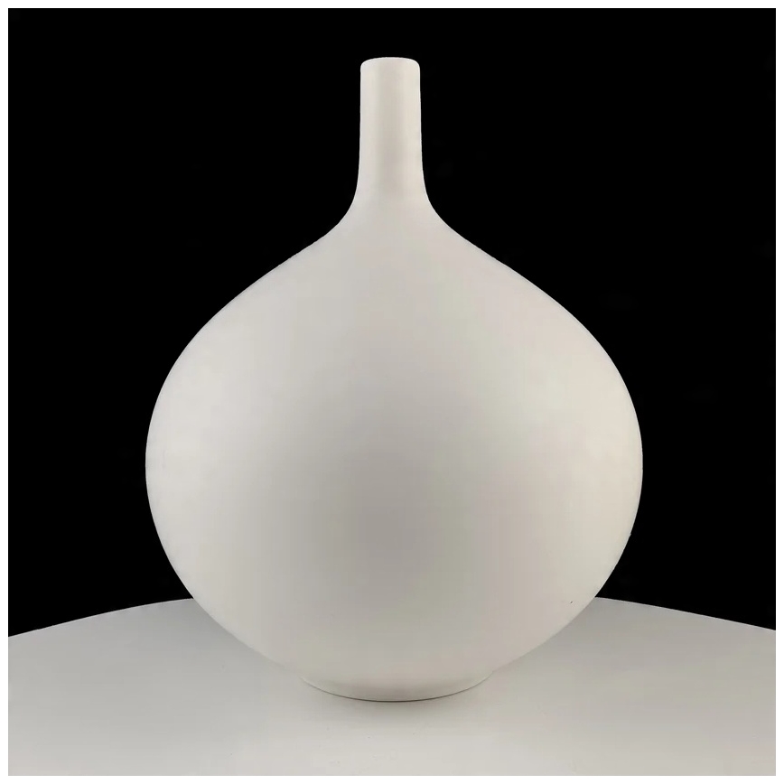 Keramička vaza 24 cm, bela