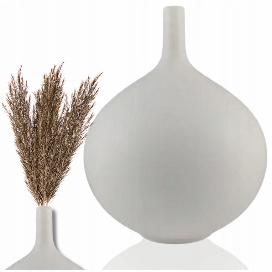 Keramička vaza 24 cm, bela