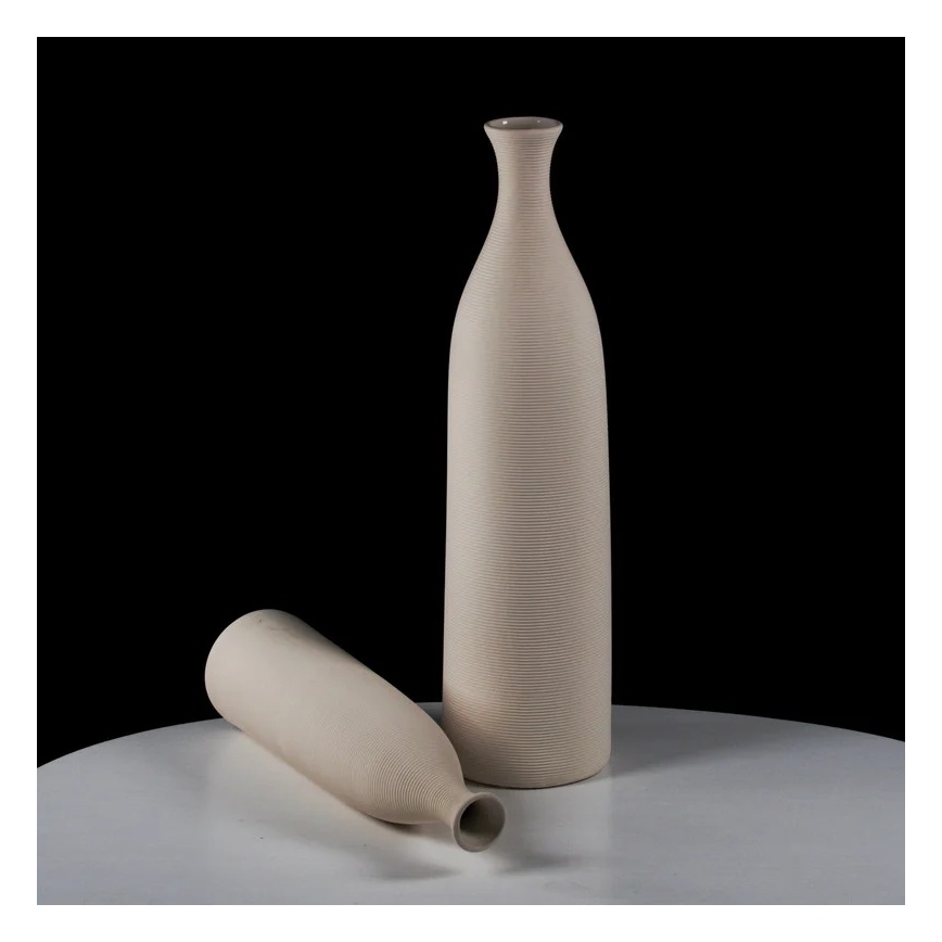 Keramička vaza, 33 cm, bela