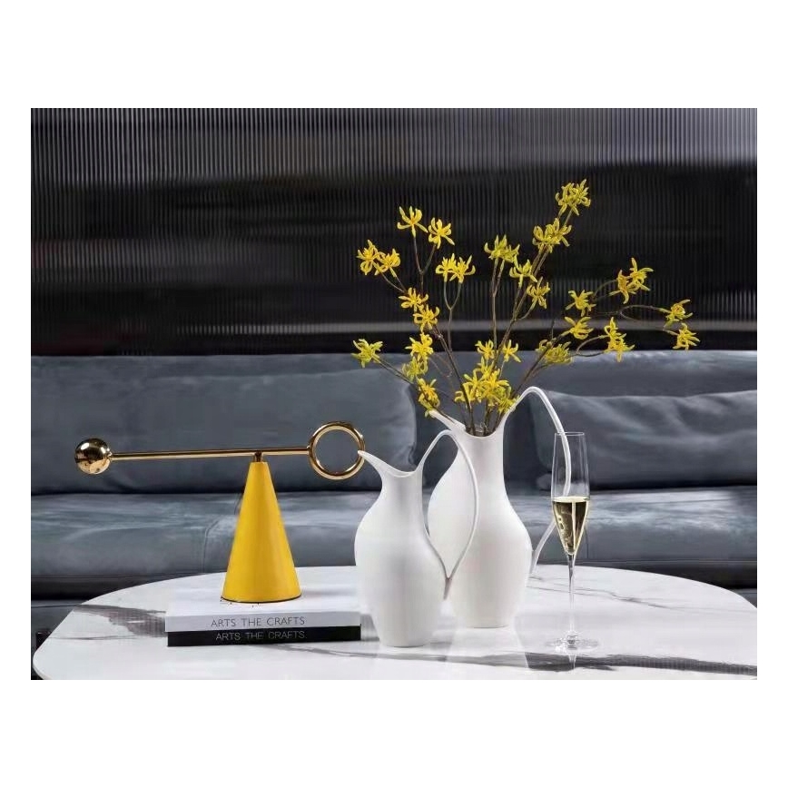 Keramička vaza 33x17x19 cm, bela