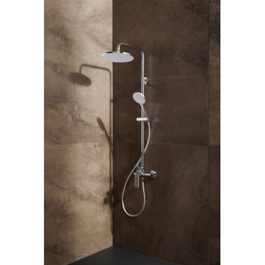 KFA Armatura 4426-910-00 - Tuš set sa baterijom AGAT, sjajni hrom