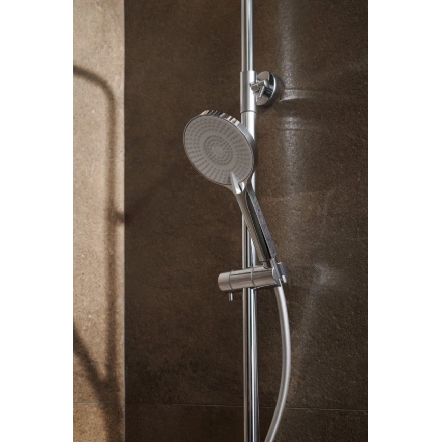 KFA Armatura 4426-910-00 - Tuš set sa baterijom AGAT, sjajni hrom