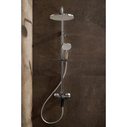 KFA Armatura 4426-910-00 - Tuš set sa baterijom AGAT, sjajni hrom