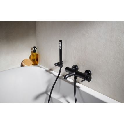 KFA Armatura 5034-520-81 - Set za kadu sa MOZA baterijom, mat crna
