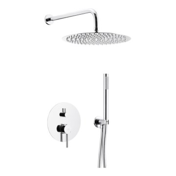 KFA Armatura 5039-501-00 - Tuš komplet sa podžbuknom baterijom MOZA, hrom visokog sjaja