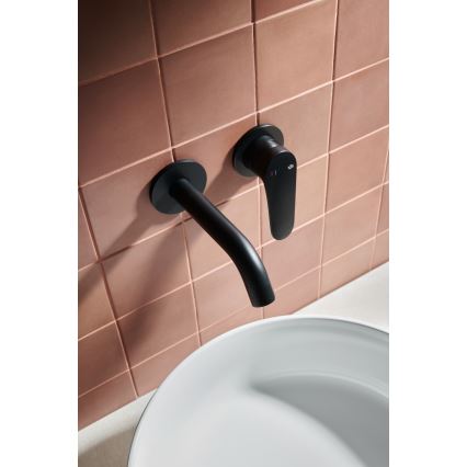 KFA Armatura 5559-810-81 - Baterija za umivaonik za podžbuk montažu OTAVA mat crna