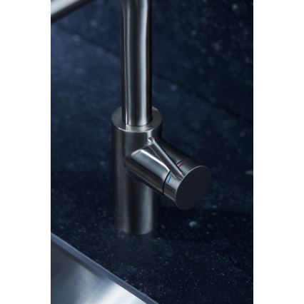KFA Armatura 6623-110-22 - Kuhinjska slavina sa izvlačnim tušem DUERO BASIC inox