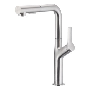 KFA Armatura 6623-220-22 - Kuhinjska slavina sa izvlačivim tušem DUERO DESIGN, nerđajući čelik