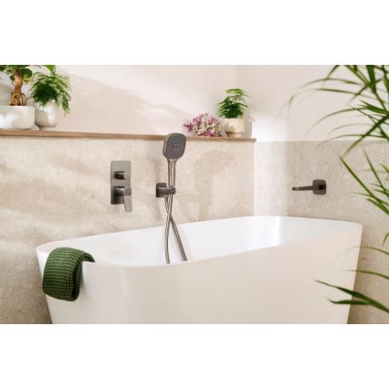 KFA Armatura 836-007-61 - Izlivna cev za podžbuknu ugradnju MALAGA metalik siva