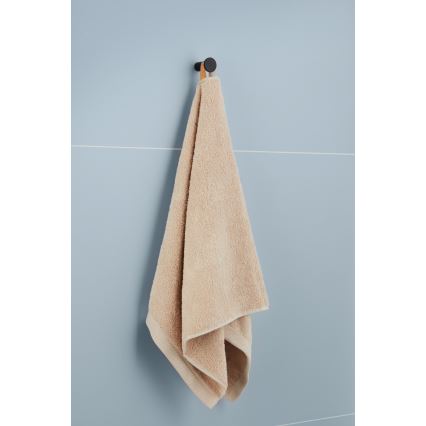 KFA Armatura 864-020-81 - Zidna kukica TOWEL, nerđajući čelik/mat crna