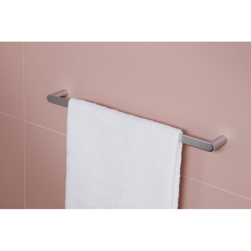 KFA Armatura 864-026-00 - Zidni držač za peškire 47 cm, sjajni hrom