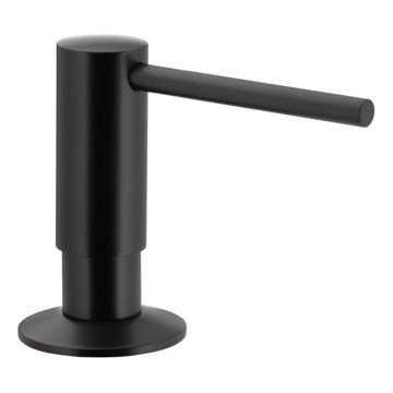 KFA Armatura 990-100-81 - Ugradni dozator sapuna DUERO, nerđajući čelik/mat crna