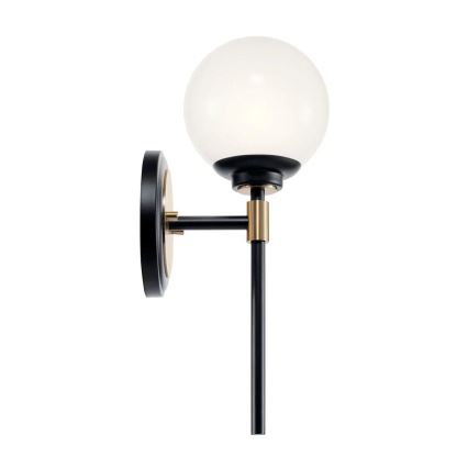 Kichler - LED zidno svetlo za kupatilo BENNO 2xG9/3W/230V, zlatno, IP44