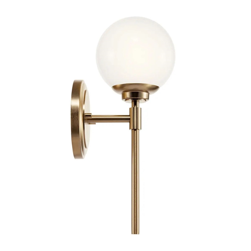 Kichler - LED kupatilsko zidno svetlo BENNO 1xG9/3W/230V IP44 mesing