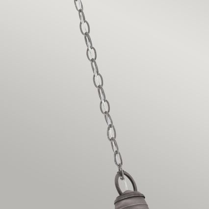 Kichler - Spoljašnji luster na lancu BRIDGE POINT 1xE27/60W/230V IP44