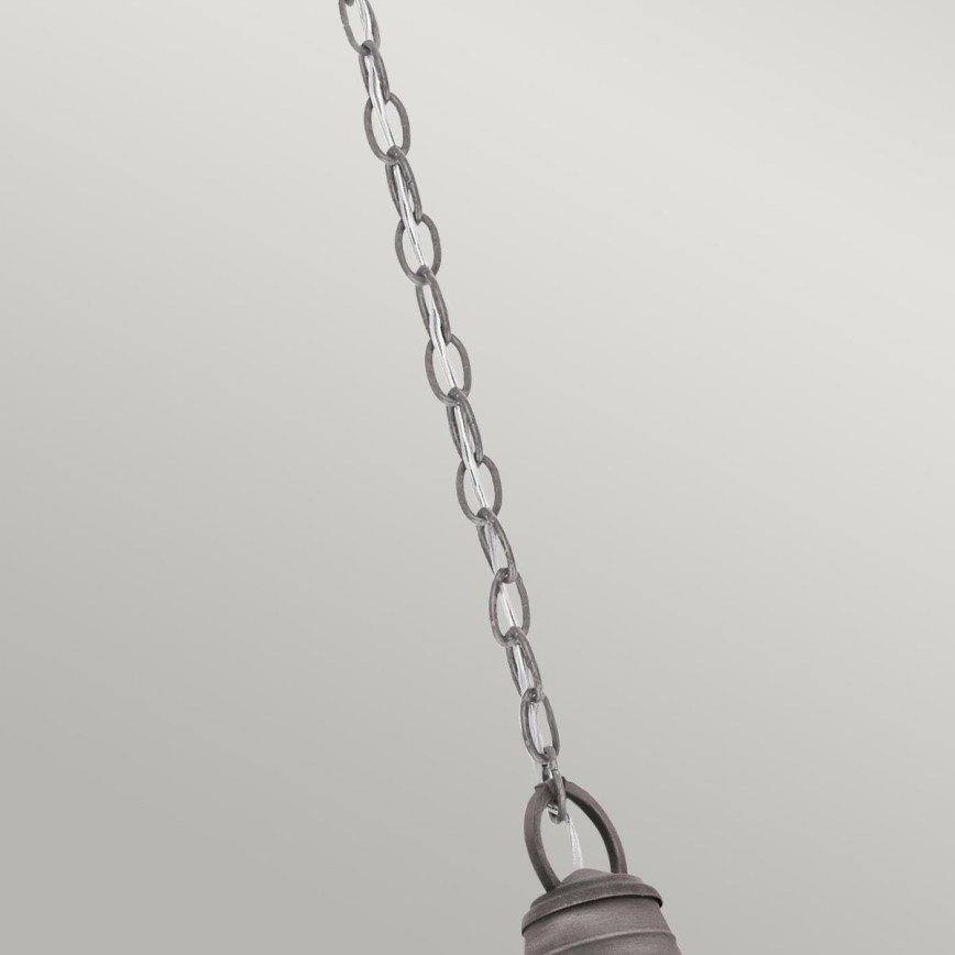 Kichler - Spoljašnji luster na lancu BRIDGE POINT 1xE27/60W/230V IP44