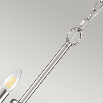 Kichler - Luster na lancu CAPITOL HILL 12xE14/40W/230V matni hrom