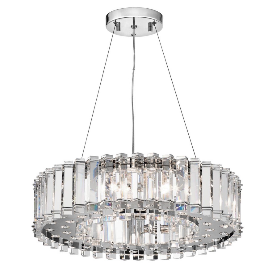 Kichler - LED kupatilski luster na sajli CRYSTAL SKYE 8xG9/3W/230V IP44