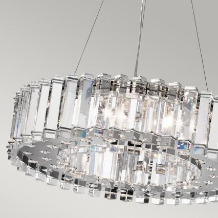 Kichler - LED kupatilski luster na sajli CRYSTAL SKYE 8xG9/3W/230V IP44