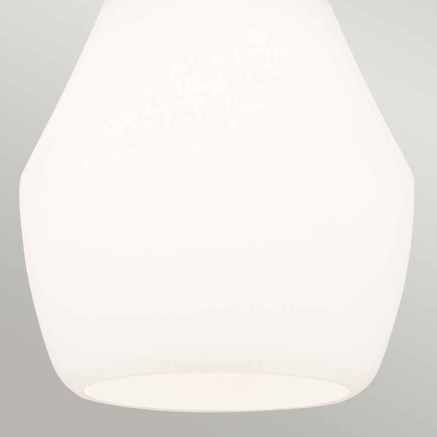 Kichler - Luster na stalku DEELA 1xE27/60W/230V prečnik 17,8 cm crna