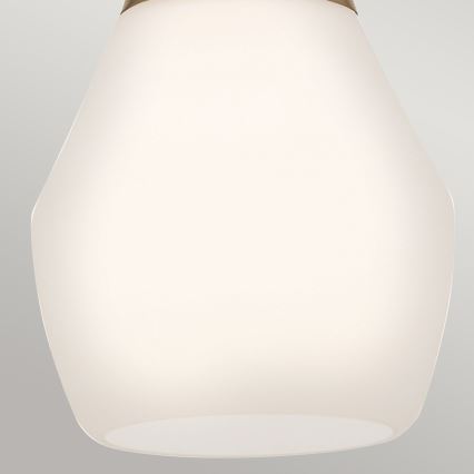 Kichler - Luster na šipci DEELA 1xE27/60W/230V prečnik 17,8 cm mesing