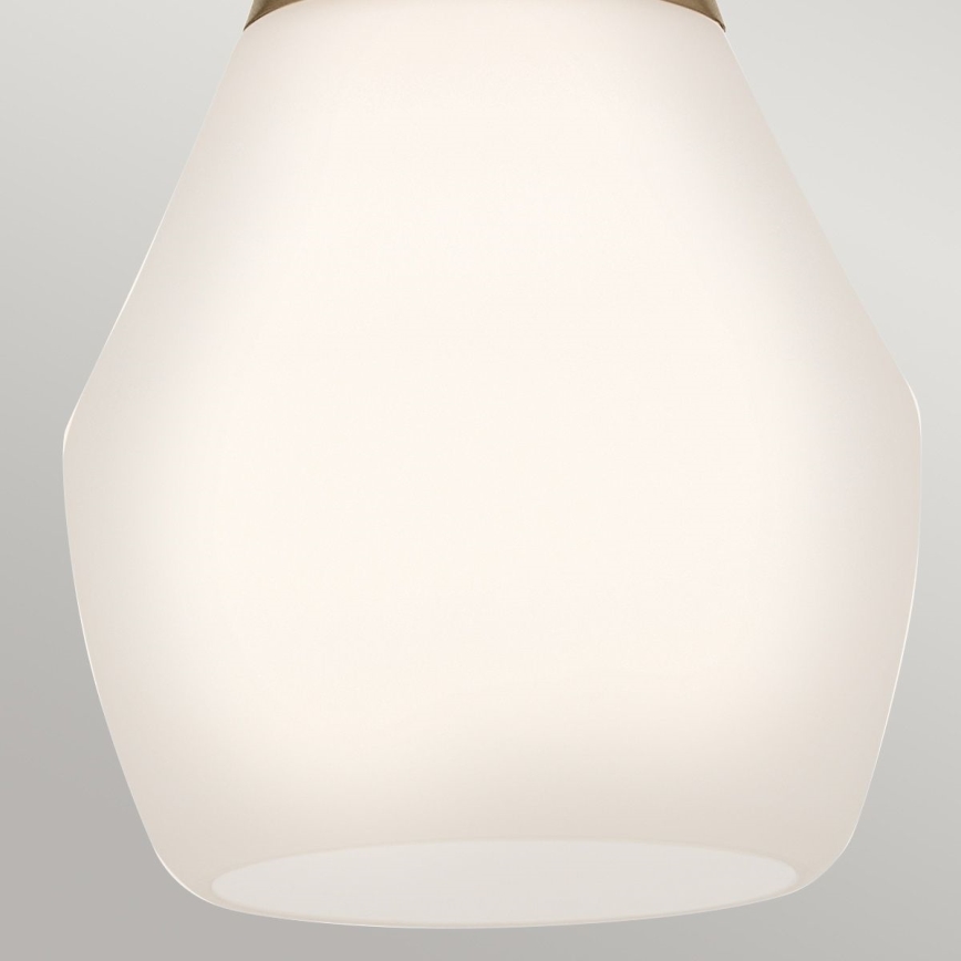 Kichler - Luster na šipci DEELA 1xE27/60W/230V prečnik 17,8 cm mesing