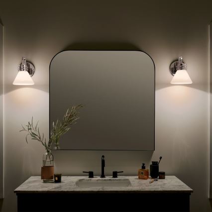 Kichler - LED zidna lampa za kupatilo FARUM 1xG9/3W/230V IP44, sjajni hrom