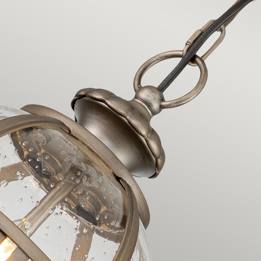 Kichler - Spoljašnji luster na lancu HALLERON 3xE14/40W/230V IP44