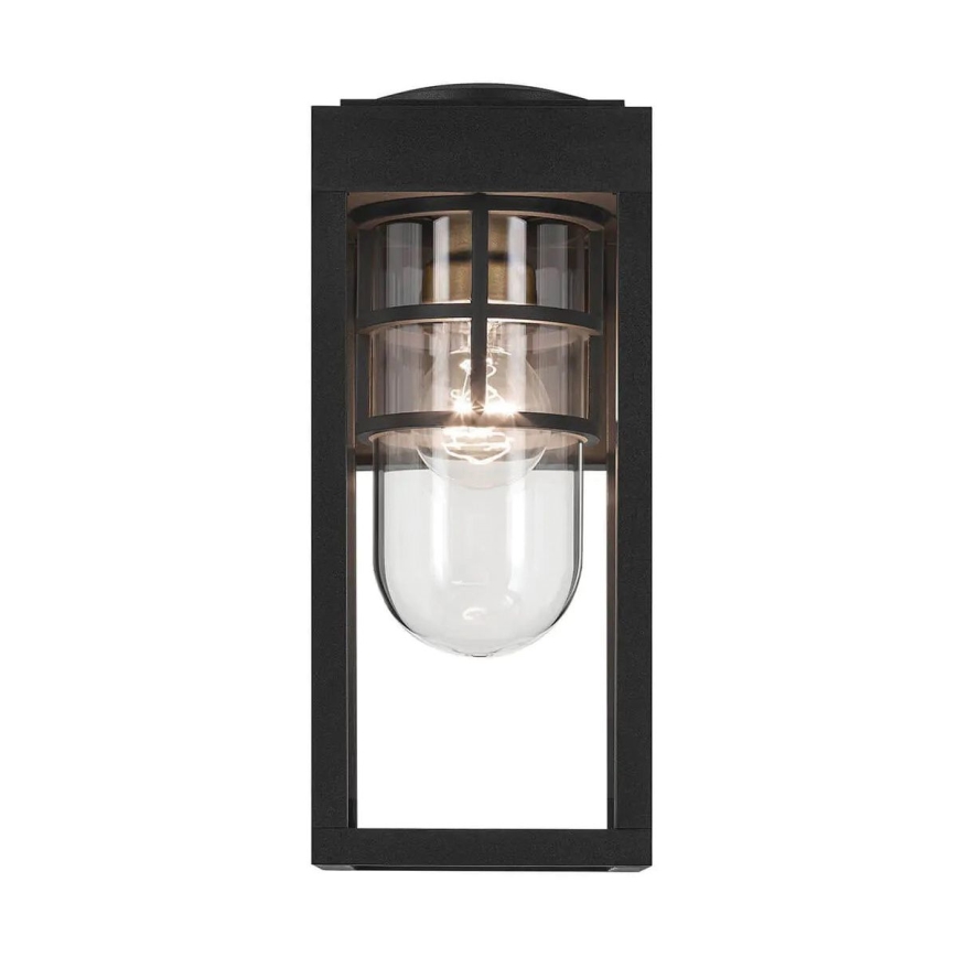 Kichler - Spoljna zidna svetiljka HONE S 1xE27/60W/230V IP44 crna