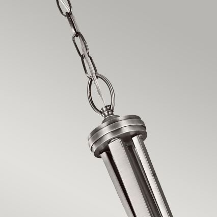 Kichler - Luster na lancu LACEY 4xE27/60W/230V mat hrom