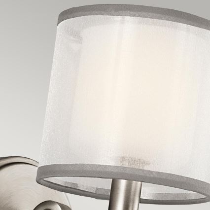 Kichler - Zidno svetlo LACEY 1xE14/40W/230V matni hrom