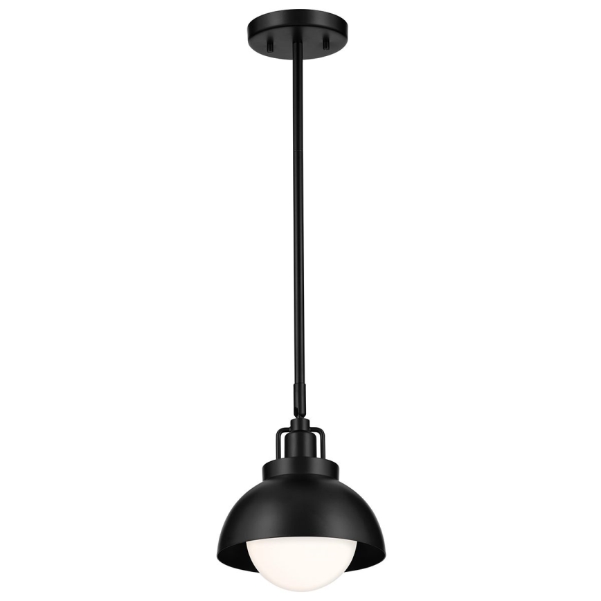 Kichler - Zidna lampa NIVA 1xE27/40W/230V crna