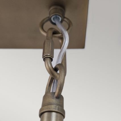 Kichler - SERENE LED luster na šipci 40W/230V, zlatna