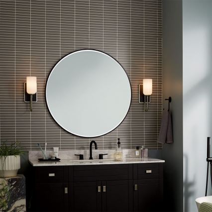 Kichler - LED zidna svetiljka za kupatilo SOLIA 1xG9/3W/230V IP44 mat hrom