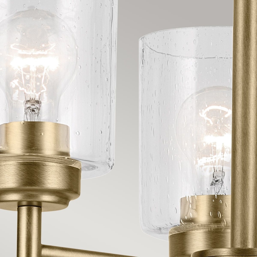 Kichler - Luster na lancu WINSLOW 3xE27/60W/230V, prečnik 45,8 cm, mesing