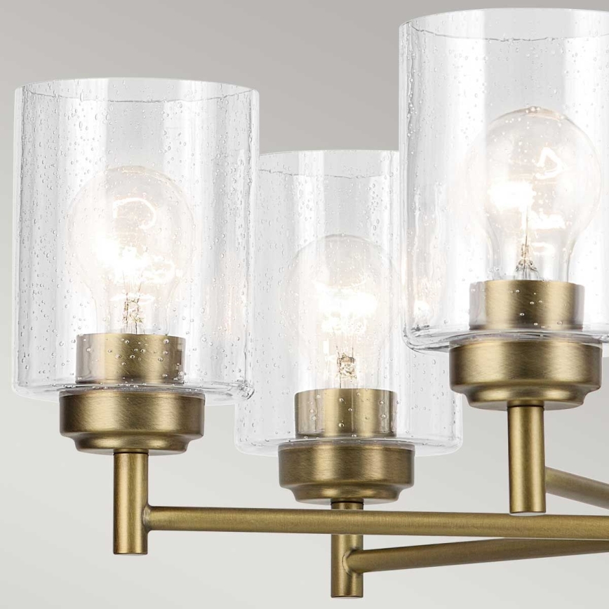 Kichler - Luster na lancu WINSLOW 5xE27/60W/230V Ø 50,2 cm mesing
