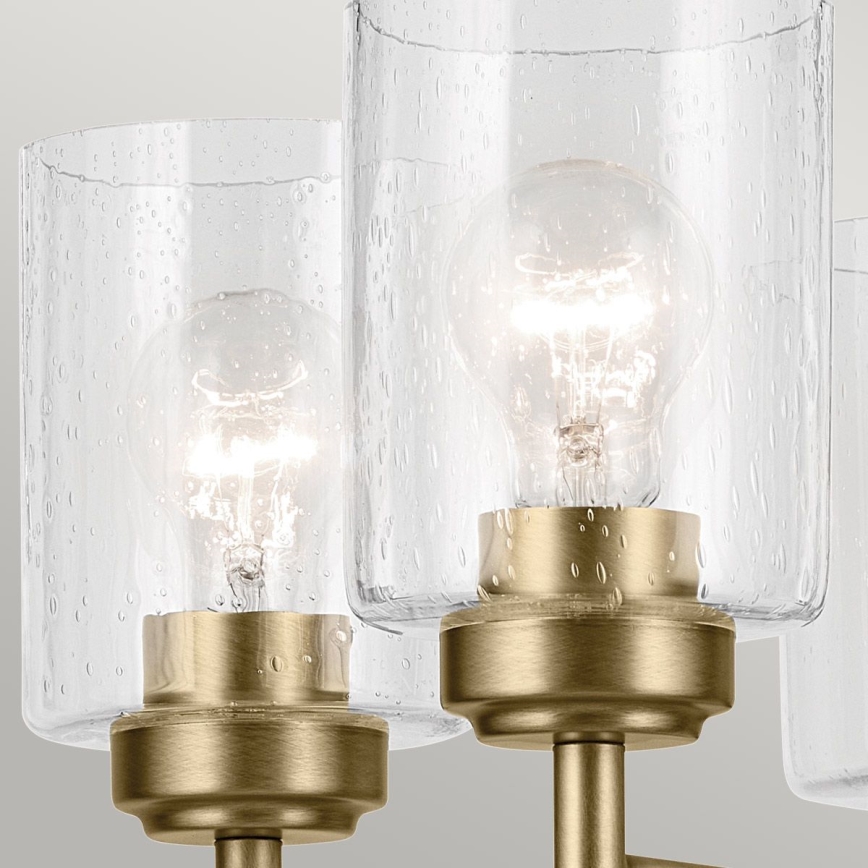 Kichler - Luster na lancu WINSLOW 5xE27/60W/230V Ø 50,2 cm mesing